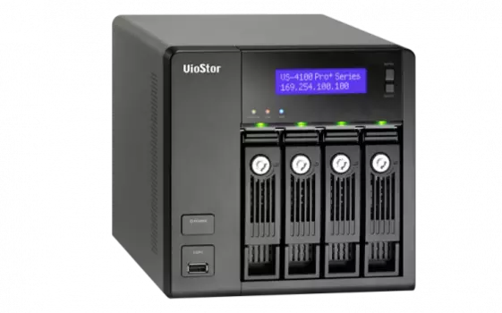 Сетевой видеорегистратор (NVR) QNAP VioStor VS-4112 Pro+, каналов: 12, до 30кадров/с, отсеков HDD: 4, IP (VS-4112 Pro+)