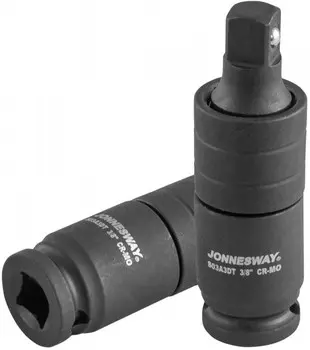Шарнир карданный Jonnesway трехсекционный S03A3DT, ударный, 3/8" (S03A3DT)