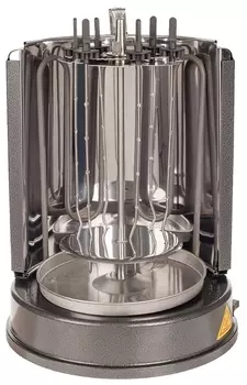 Шашлычница Kitfort KT-1404 1.4 кВт, серебристый (KT-1404)