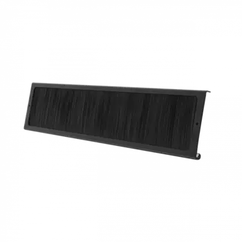 Щеточный ввод SNR SNR-TFC-226080-GN-G для установки в телекоммуникационных шкафах серии TFC, 1U, 150x50 мм, черный (SNR-TFC-BRUSH-1550)