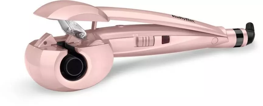 Щипцы Babyliss 2664PRE, 205°C, 25 Вт, керамика покрытие, режимов: 2, петля для подвешивания, 1.8 м, розовый