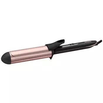 Щипцы Babyliss C453E, 210°C, 64 Вт, кварц/керамика покрытие, режимов: 6, петля для подвешивания, 2.5 м, черный/розовый