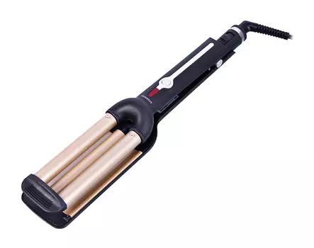 Щипцы-гофре Starwind SHC 7071, 200°C, 40Вт, керамико-титановое покрытие, режимов: 1, черный