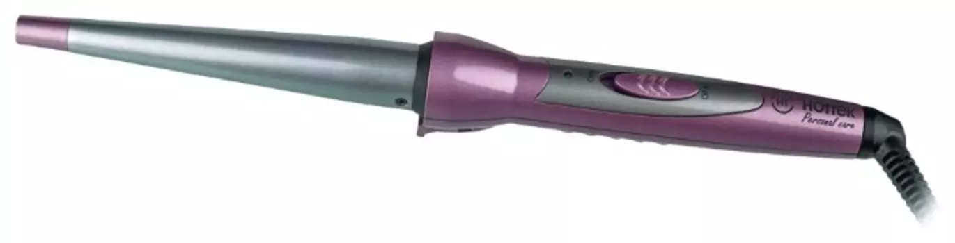 Щипцы HOTTEK HT-967-112, 180°C, 33Вт, керамическое покрытие, 1 режим, 1.8м, -, розовый (HT-967-112)
