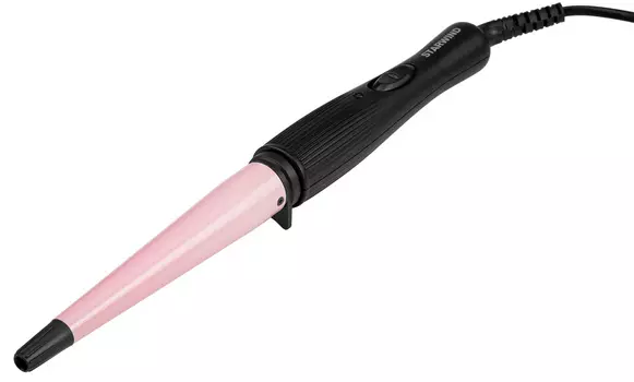 Щипцы Starwind SHS 7035, 200°C, 30 Вт, турмалиновое покрытие, режимов: 1, петля для подвешивания, черный/фиолетовый (SHS 7035)