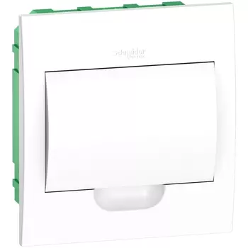 Щит распределительный, навесной, пластик, 1 ряд/8 модулей, белый, IP 40, Easy9 Schneider Electric (EZ9E108P2FRU)