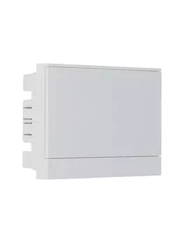 Щит распределительный ЩРв-П-12М, встраиваемый, пластик, 1 ряд/12 модулей, с клеммами, белый, IP 40, Basic E ABB (1SZR004002A1104)