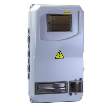 Щит учетно-распределительный EKF PROxima ЩУРн-П 3/11, навесной, 300x494x136мм, окно, IP 55, серый (pb-3/11-55)