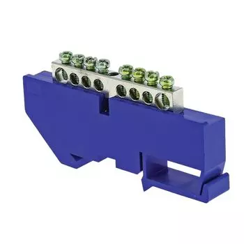 Шина EKF нулевая N 6х9 8x4мм, синий (sn1-63-08-d)