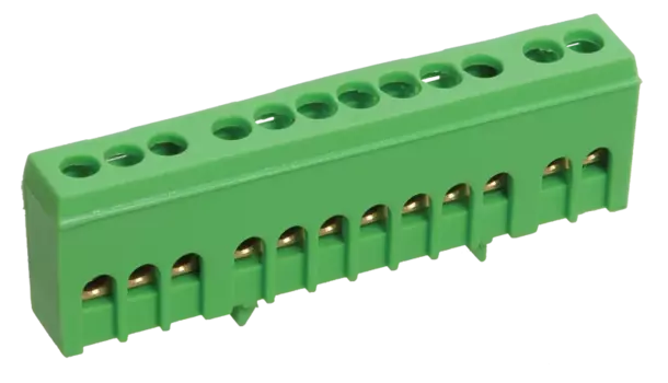 Шина IEK "PE" (земля) 12 12x10 мм, зеленый (YNN10-69-12KD-K06)