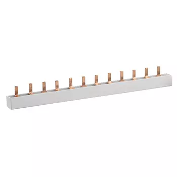 Шина соединительная EKF, типа PIN, 12, 63А, модулей 4 (pin-03-63)