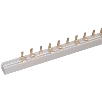 Шина соединительная IEK, типа PIN, 3P, 100А, модулей 54 (YNS21-3-100)