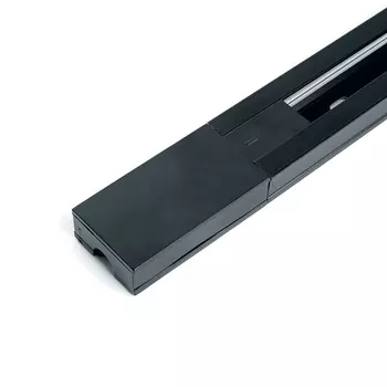 Шинопровод Feron CAB1005 для трековых однофазных светильников, 1м, черный (41731)