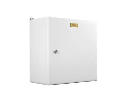 Шкаф настенный ЦМО EMW EMW-800.600.210-1-IP66, 800x600x210 (195мм), дверь металл, замок, IP66, нагрузка до 150кг, серый, в сборе (30550345102)