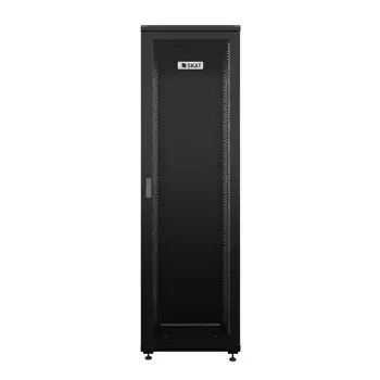 Шкаф серверный напольный 42U 600x800 мм, перфорация, черный, Бастион SKAT TB-42R680PF-B (4408)
