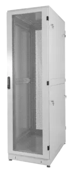 Шкаф серверный напольный 48U 600x1000 мм, перфорация/металл, серый, ЦМО ШТК-М ШТК-М-48.6.10-44АА (30144568311)