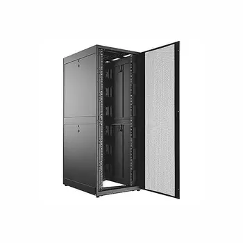 Шкаф серверный напольный 48U 750x1200 мм, перфорация/металл, черный, C3 Solutions C3.RF4802 (C3.RF4802)