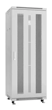 Шкаф телекоммуникационный напольный 32U 600x800 мм, перфорация/металл, серый, Cabeus ND-05C-32U60/80 (ND-05C-32U60/80)