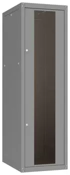 Шкаф телекоммуникационный напольный 33U 600x600 мм, стекло, серый, разборный, C3 Solutions Basic.2 33-66.GF13.SD2.BF22 G (NT565886)