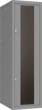 Шкаф телекоммуникационный напольный 33U 800x800 мм, стекло, серый, разборный, C3 Solutions Basic.2 33-88.GF13.SD2.BF23 G (NT565898)