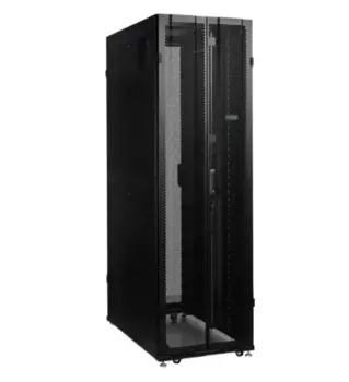Шкаф телекоммуникационный напольный 42U 600x1200 мм, перфорация, черный, SYSTEME ELECTRIC Uniprom UR3300 (UR3300)