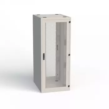 Шкаф телекоммуникационный напольный 48U 800x1200, перфорация/металл, светло-серый, в сборе, CONTEG RSF-48-80/12A-WWFWA-0FF-H (RSF-48-80/12A-WWFWA-0FF-H)