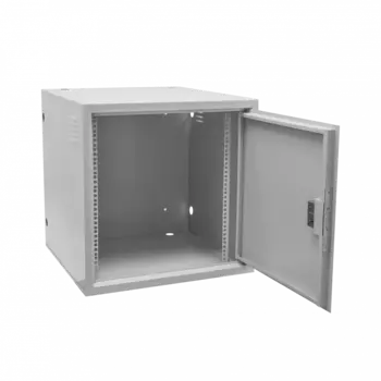 Шкаф телекоммуникационный настенный 12U 600x600 мм, металл, серый, антивандальный, SNR TAC (SNR-TAC6012)