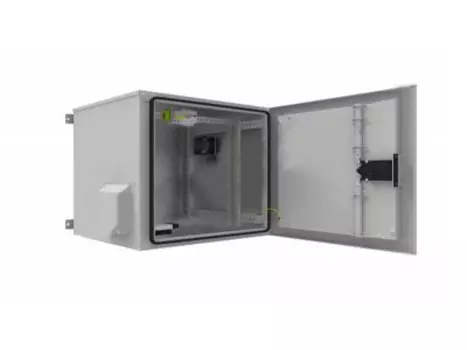 Шкаф телекоммуникационный настенный 12U 730x630 мм, металл, серый, в сборе, SNR OWC SNR-OWC-126060-CHM