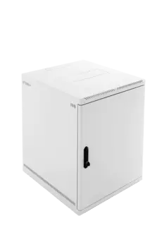 Шкаф телекоммуникационный настенный 15U 600x529 мм, металл, серый, в сборе, ЦМО ШРН-15.500.1 (30144252505)