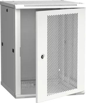 Шкаф телекоммуникационный настенный 18U 600x600 мм, перфорация/металл, серый, разборный, ITK LINEA W LWR3-18U66-PF (LWR3-18U66-PF)