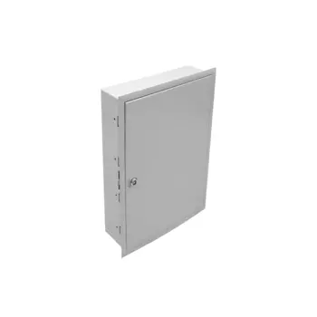 Шкаф телекоммуникационный настенный 2U 462x120 мм, металл, серый, SNR (SNR-Fog-A)