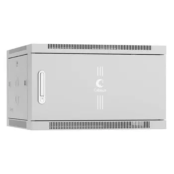 Шкаф телекоммуникационный настенный 6U 600x350 мм, металл, серый, Cabeus SH-05F-6U60/35m (SH-05F-6U60/35m)