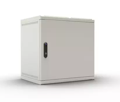 Шкаф телекоммуникационный настенный 6U 600x670 мм, металл, серый, в сборе, ЦМО ШРН ШРН-6.650.1 (30144246507)