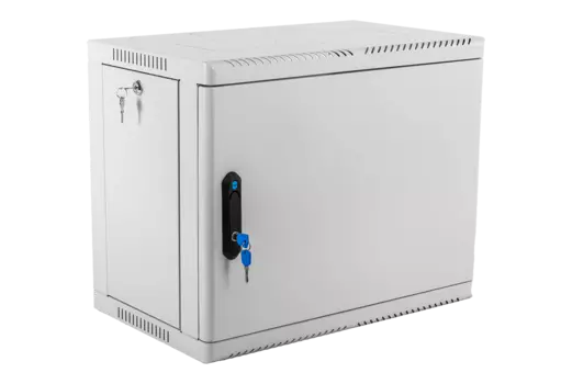 Шкаф телекоммуникационный настенный 9U 600x500 мм, металл, серый, в сборе, ЦМО ШРН-9.500.1 (30144252305)