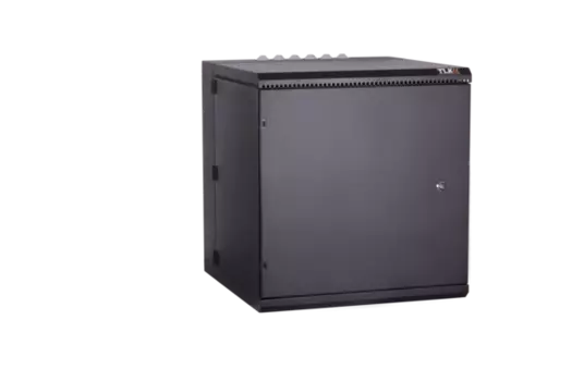 Шкаф телекоммуникационный настенный 9U 600x600 мм, металл, черный, в сборе, TLK TWM TWM-096060-M-BK