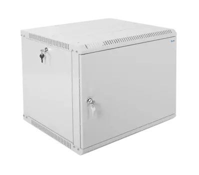 Шкаф телекоммуникационный настенный 9U 600x650 мм, металл, серый, разборный, ЦМО ШРН-Э ШРН-Э-9.650.1 (30144251307)