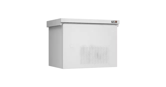 Шкаф телекоммуникационный настенный 9U 821x566 мм, перфорация/металл, серый, в сборе, TLK Lite (TWK-098256-M-GY-KIT01)