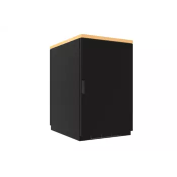 Шкаф звукоизолированный напольный 12U 750x1070 мм, черный, SNR (SNR-FSSC-127510-CM)