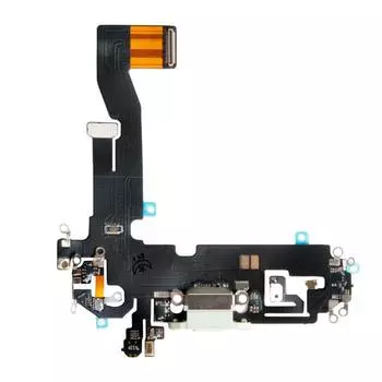 Шлейф (плата) с разъемом зарядки для Apple iPhone 12, зеленый (835056)