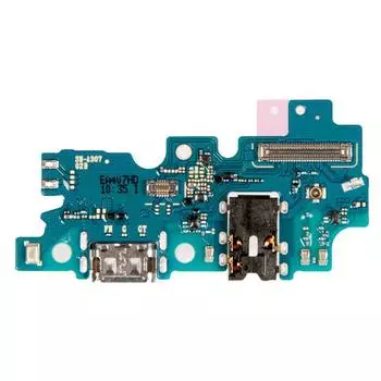 Шлейф (плата) с разъемом зарядки и гарнитуры Samsung оригинал для Samsung Galaxy A30s SM-A307F (755623)