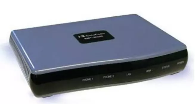 Шлюз AudioCodes MediaPack 201 VoIP Telephone Adapter, 1 FXS , черный (MP201B/1S/SIP)