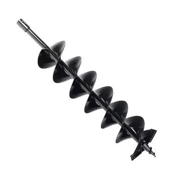Шнек для мотобура Patriot D 150B, двухзаходный, для грунта, ⌀ 150мм, L= 800мм, диаметр соединения 20мм (742004455)