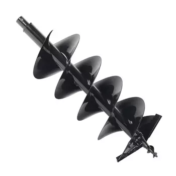 Шнек для мотобура Patriot D 250B, двухзаходный для грунта, 25 см, L= 80 см, диаметр соединения 2 см (742004457)