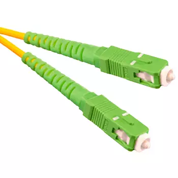 Шнур монтажный оптический SC/APC SM, 1m (SNR-PC-SC/APC-1m (0,9))