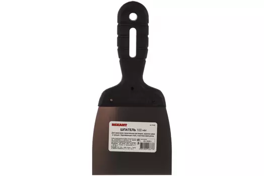 Шпатель Rexant 89-0204, лезвие 10 см, сталь, универсальный (89-0204)
