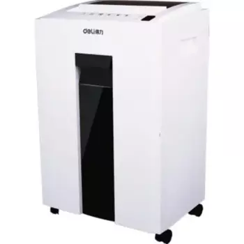 Шредер Deli E9954-EU, фрагменты, объем 16 л, кол-во листов до 6 шт., скрепки, скобы