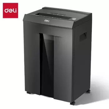 Шредер Deli ET097, секретность P-4, фрагменты - 1 мм x 9 мм, объем 30 л, кол-во листов до 7 шт., белый (ET097)