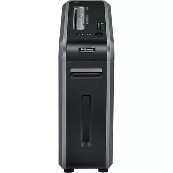 Шредер FELLOWES PowerShred PS-125Ci, секретность P-4, фрагменты - 4ммx3.8см, 53л, 20 листов, скрепки, скобы, карты, CD, черный (FS-46120)