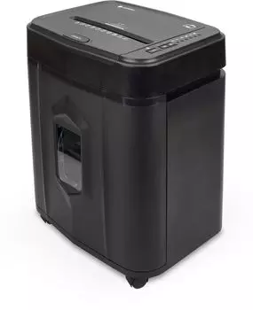 Шредер ГЕЛЕОС АП20-4, секретность 3/P-4, перекрестный - 3.9 мм x 1.2 см, объем 20 л, кол-во листов до 131 шт., скрепки, скобы, карты, черный (АП20-4)