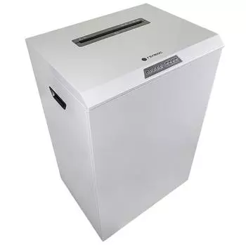 Шредер ГЕЛЕОС УА160-4, секретность 4/P-4, 360 см/мин., фрагменты - 3.9 мм x 3 см, объем 160 л, кол-во листов до 34 шт., скрепки, скобы, карты, CD, белый (УА160-4)